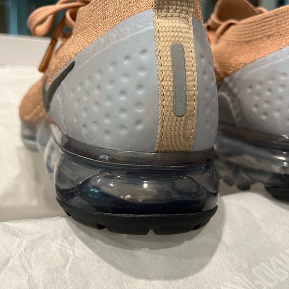 Like New with Box, Rose Gold Nike Air VaporMax Flyknit 2 - Picture 8 of 9